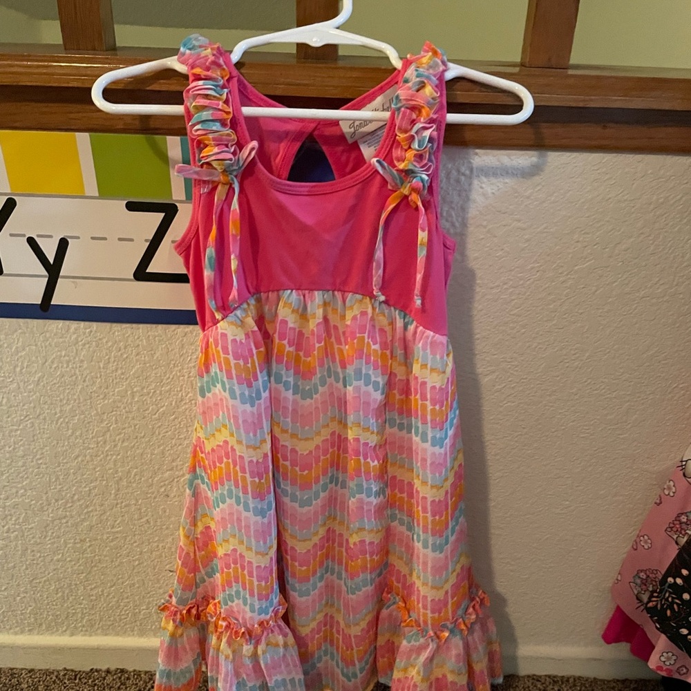 Colorful girls dress